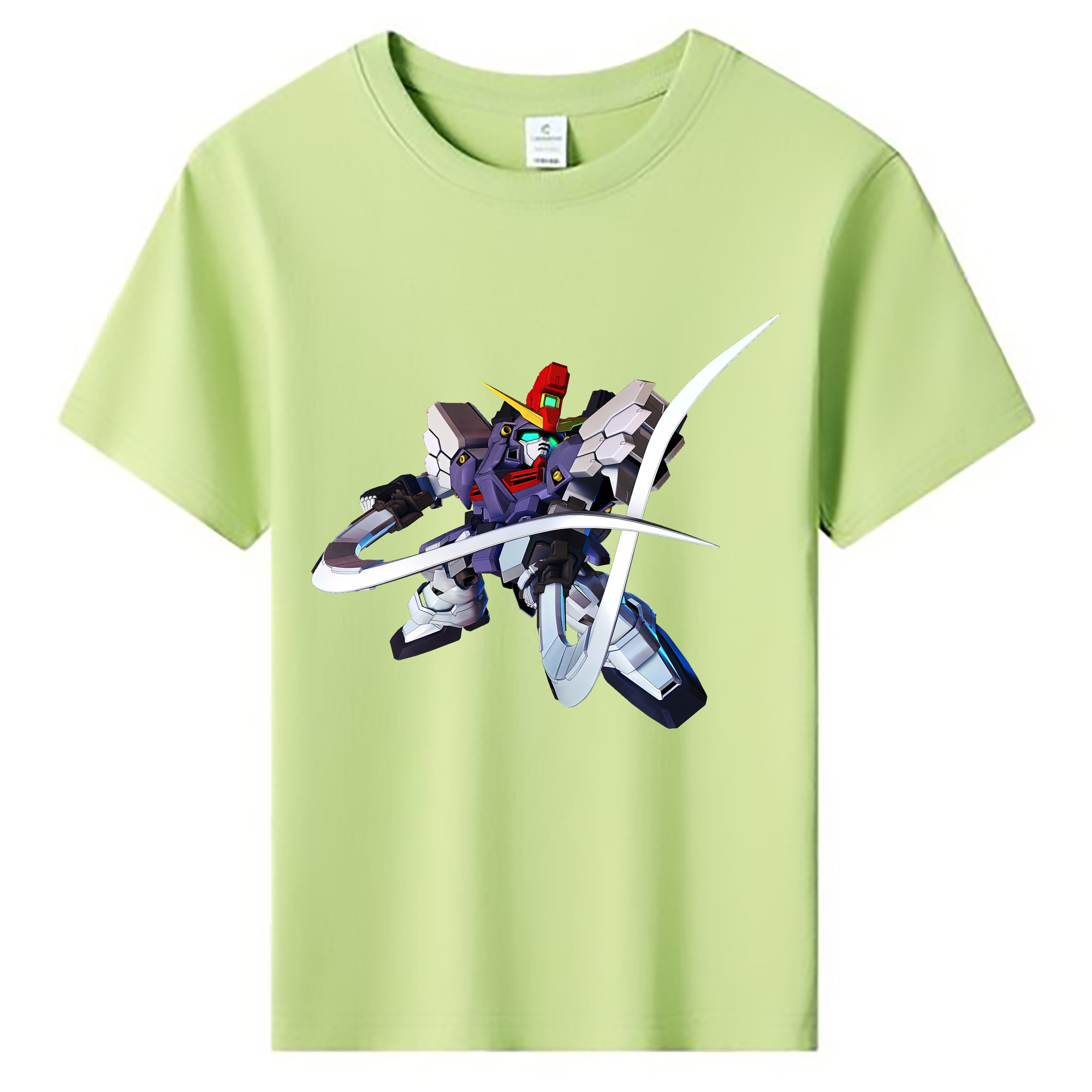 （画像用） 機動戦士ガンダム Mobile Suit Gundam 綿100％キッズTシャツ（フロントプリント）